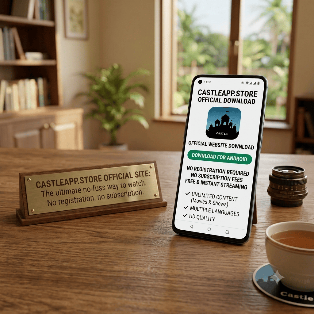castleapp.store official website Castle App download page Android