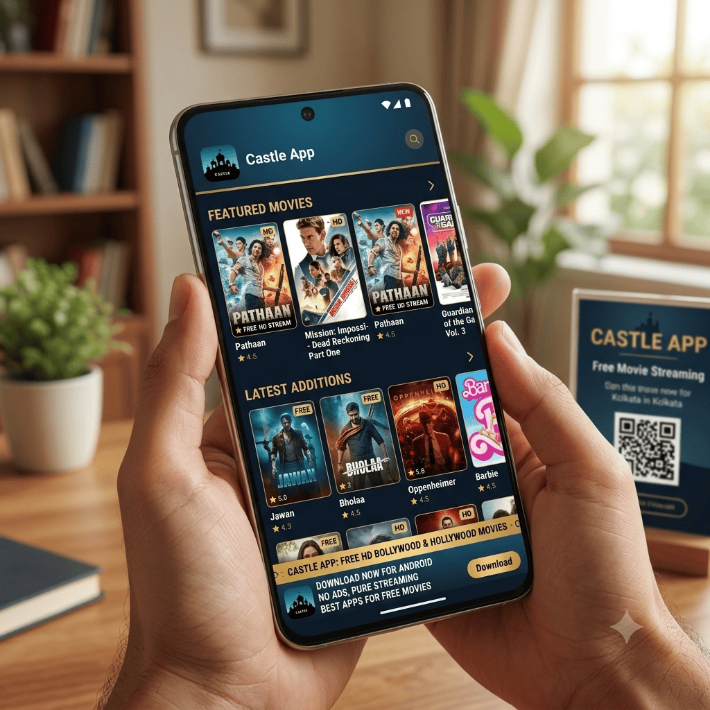 Castle App free HD movie streaming Bollywood Hollywood Android